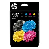 HP 937 Multipack Schwarz / Cyan / Magenta / Gelb (6C400NE)